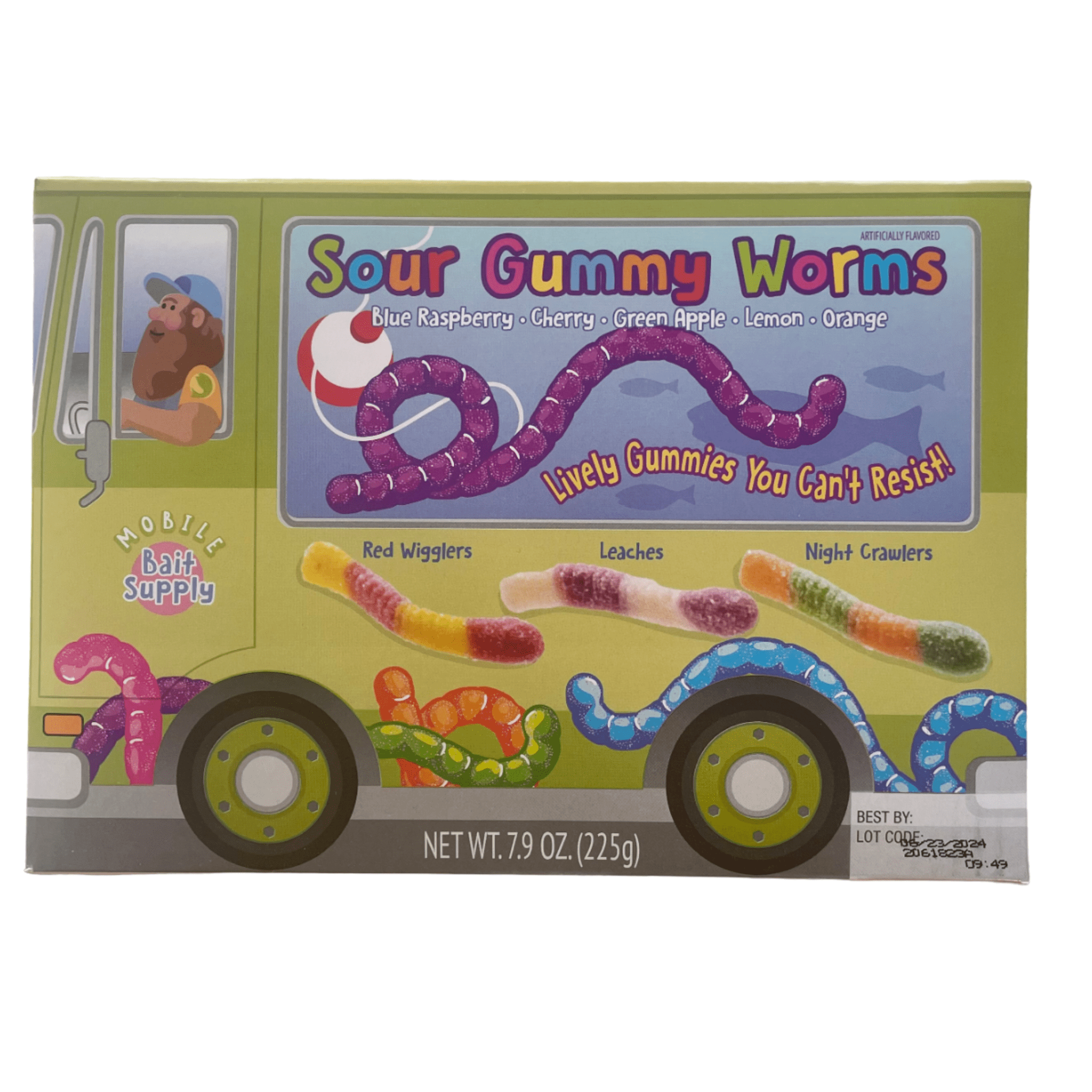 Gotta Get It Gummy Worms in a Bait Supply Truck – Little Miss