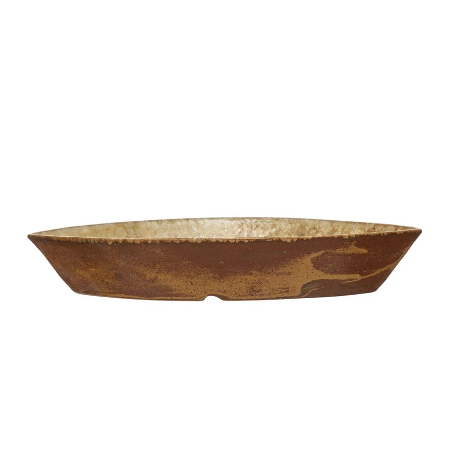 Bloomingville Bloomingville Stoneware Plate Reactive Glaze - Little Miss Muffin Children & Home