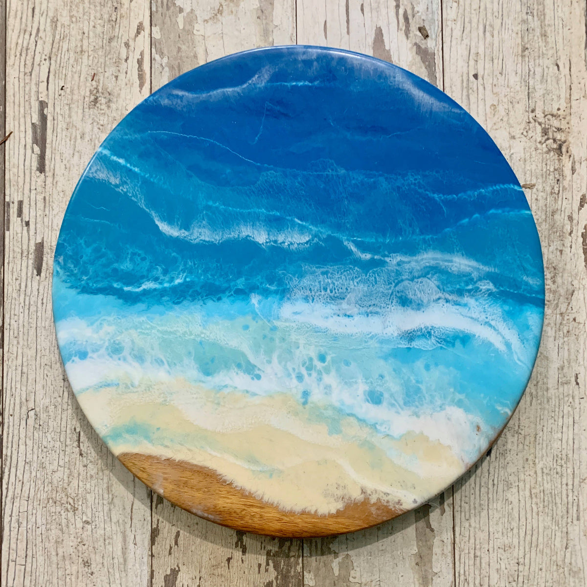Nikita Fine Art Nikita Fine Art Ocean 16" Round Lazy Susan - Little Miss Muffin Children & Home