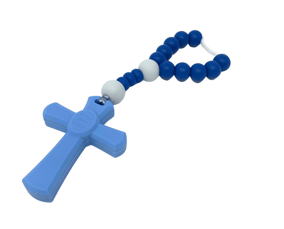 The Little Flower Gift Shop The Little Flower Gift Shop Beads Of Grace Decade Teething Rosary - Little Miss Muffin Children & Home
