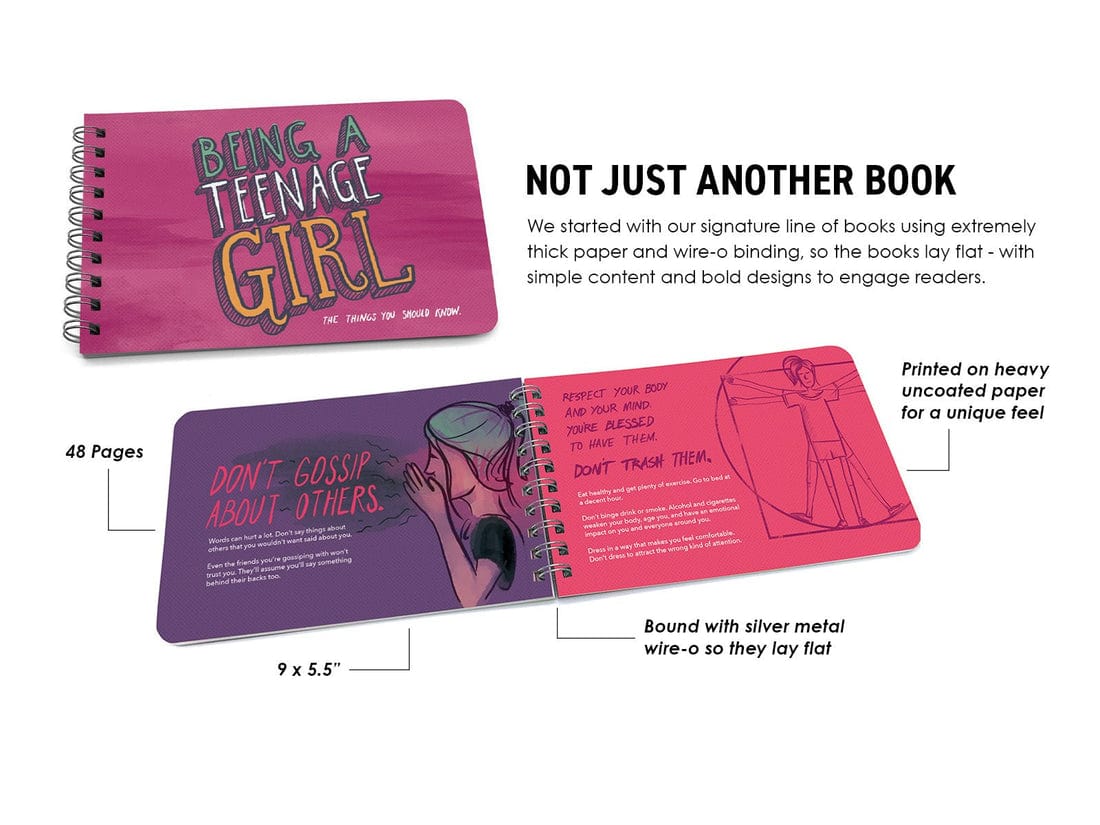 PS - Papersalt Being a Teenage Girl - Advice & Guidance for Teenage Years - Little Miss Muffin Children & Home