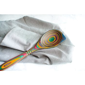 Island Bamboo Island Bamboo 12" Rainbow Pakka Corner Spoon - Little Miss Muffin Children & Home