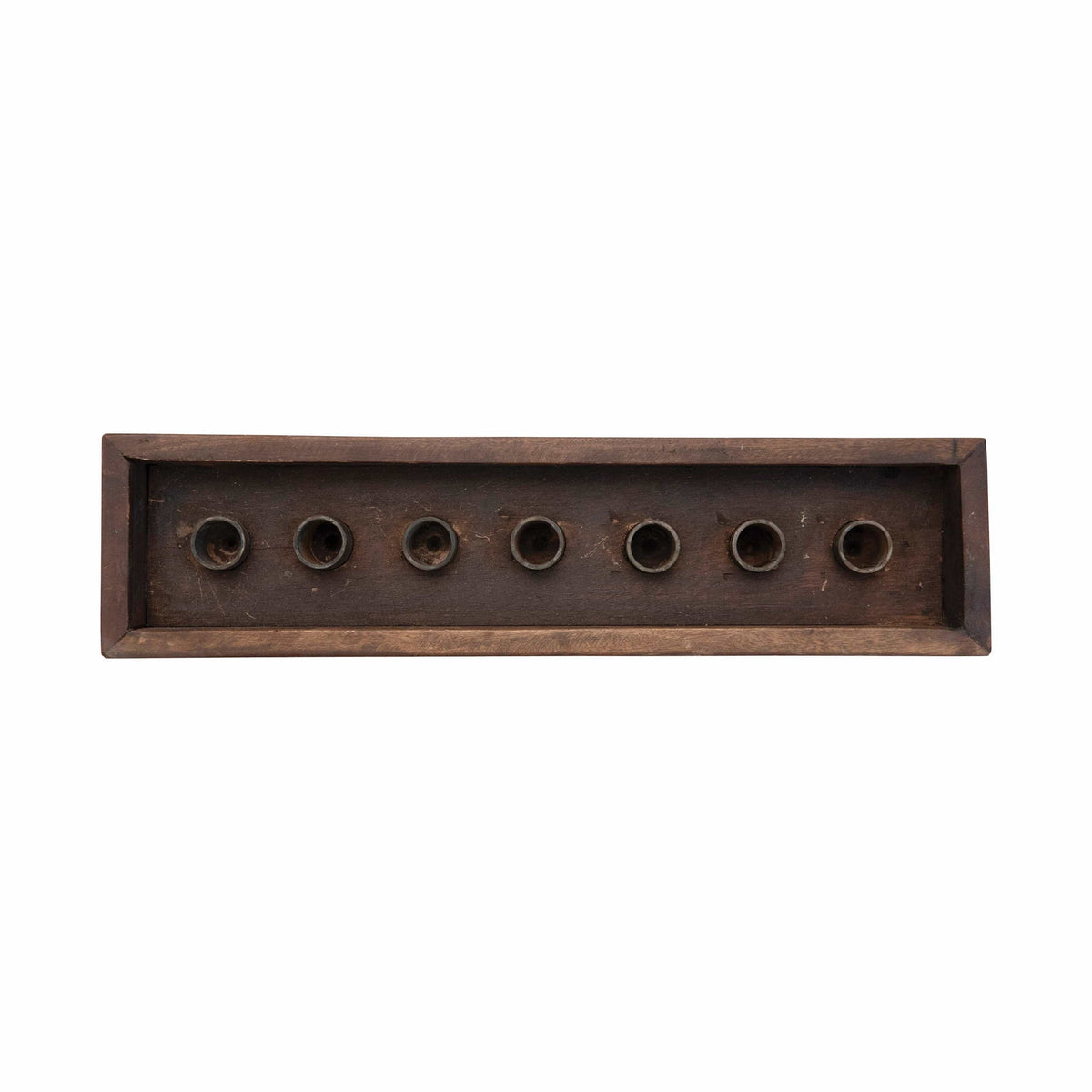 CCO - Creative Co-op Creative Co-op Reclaimed Wood Metal Taper Holder - Little Miss Muffin Children & Home