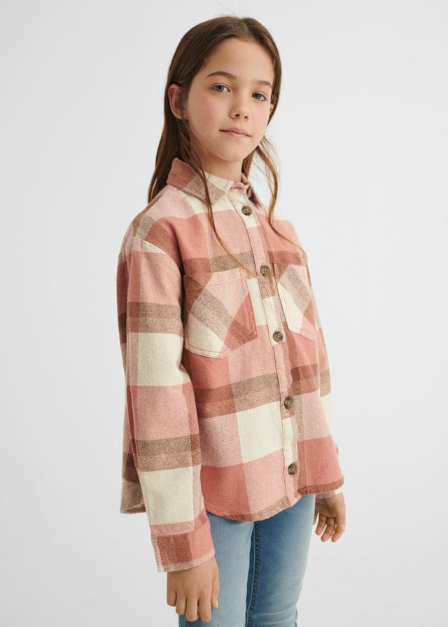 MAY - Mayoral Usa Inc Mayoral Plaid Button Up Shirt - Little Miss Muffin Children & Home