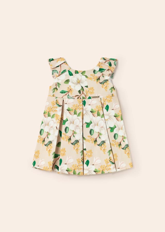 Mayoral Usa Inc Mayoral Satin Printed Dress - Little Miss Muffin Children & Home