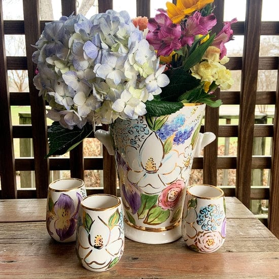 Magnolia Creative Co. Magnolia Creative Co. Southern Floral Champagne Chiller - Little Miss Muffin Children & Home