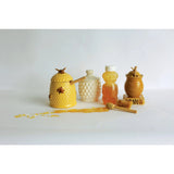 Creative Co-op Creative Co-op Honey Jar w/Wood Dipper Set/2 - Little Miss Muffin Children & Home