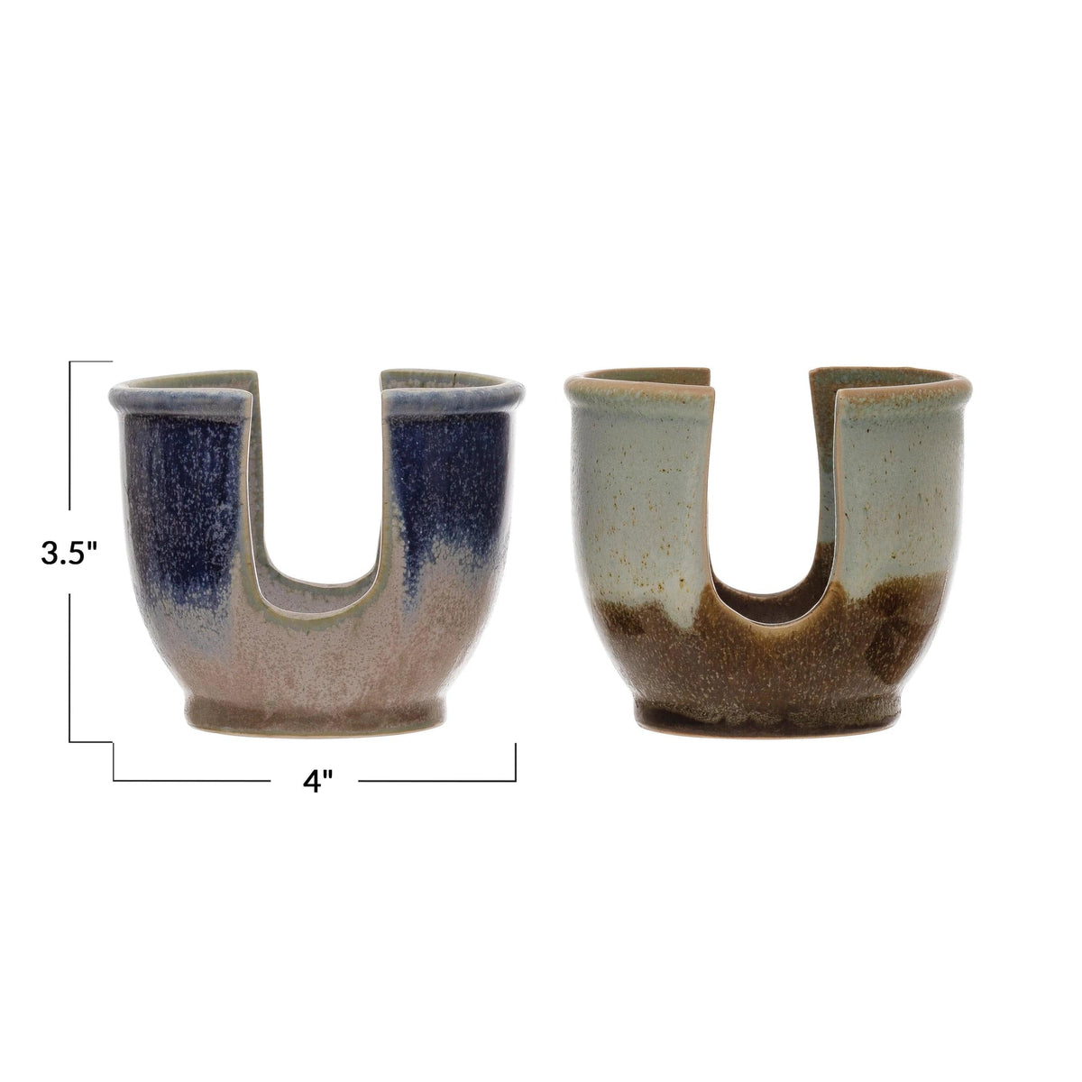 Creative Co-op Creative Co-op Stoneware Sponge Holder - Little Miss Muffin Children & Home