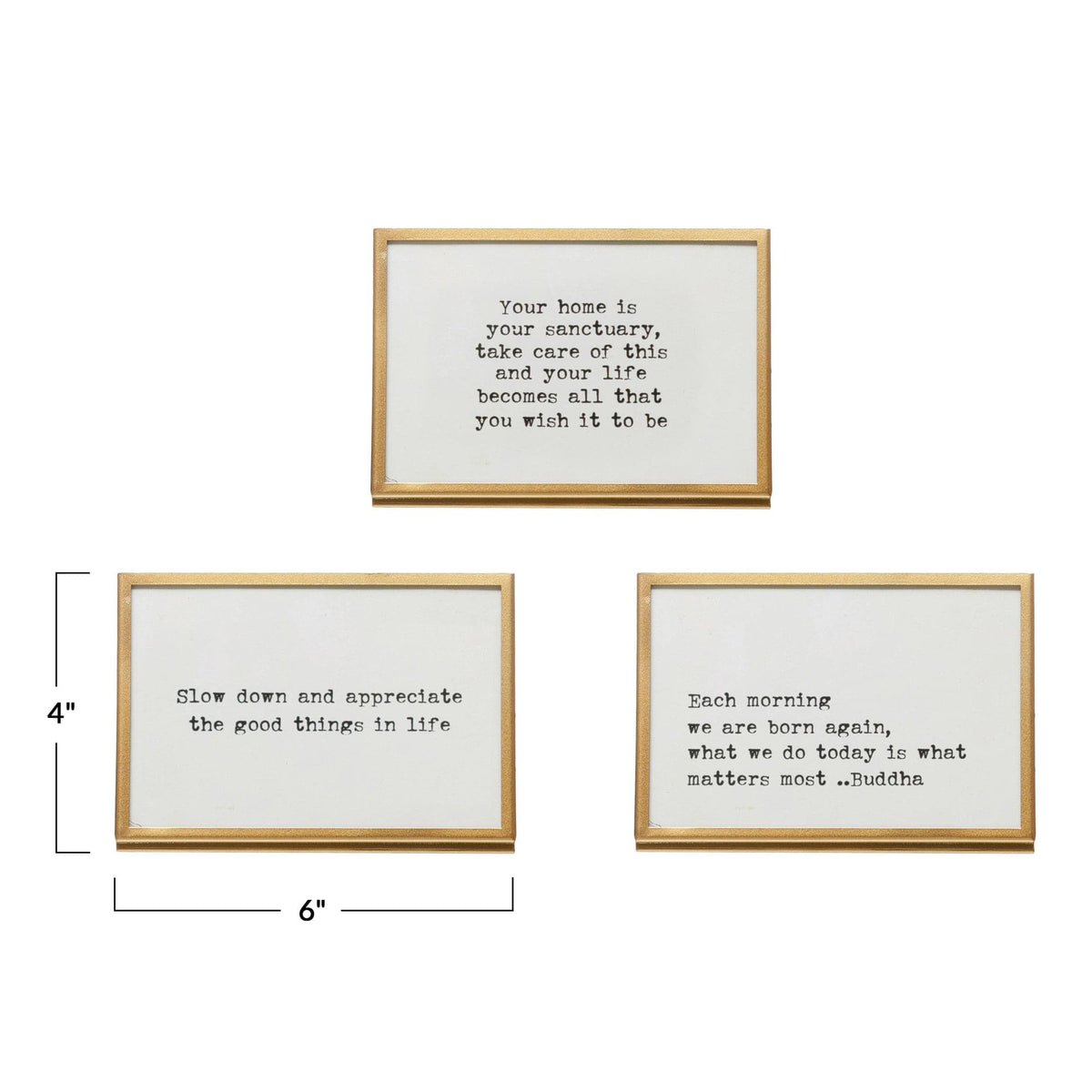Creative Co-op Creative Co-op Framed Word Art Print - Little Miss Muffin Children & Home