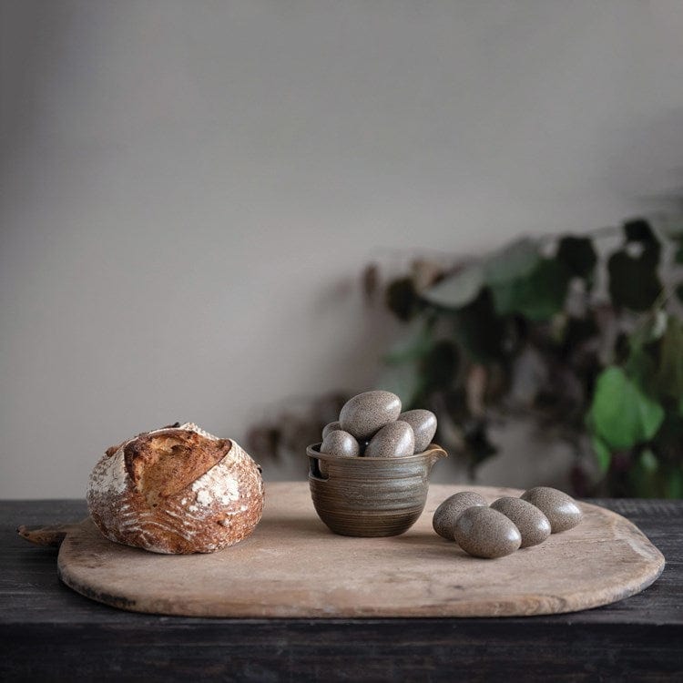 Creative Co-Op Creative Co-op Stoneware Spouted Bowl - Little Miss Muffin Children & Home