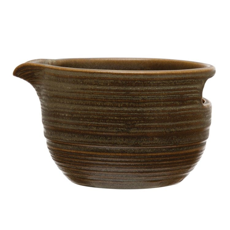 Creative Co-Op Creative Co-op Stoneware Spouted Bowl - Little Miss Muffin Children & Home
