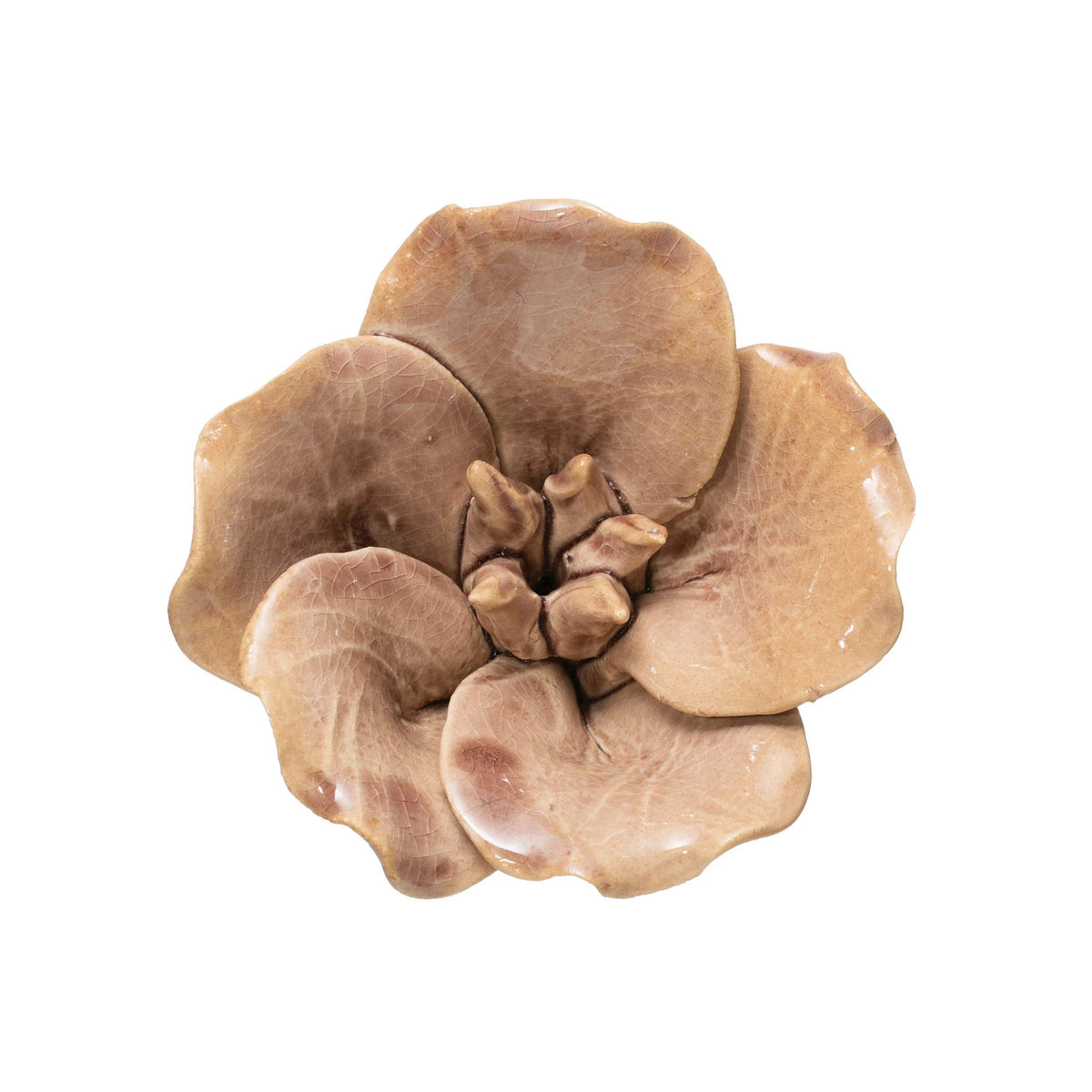 Creative Co-op Creative Co-op Stoneware Flower Decor - Little Miss Muffin Children & Home