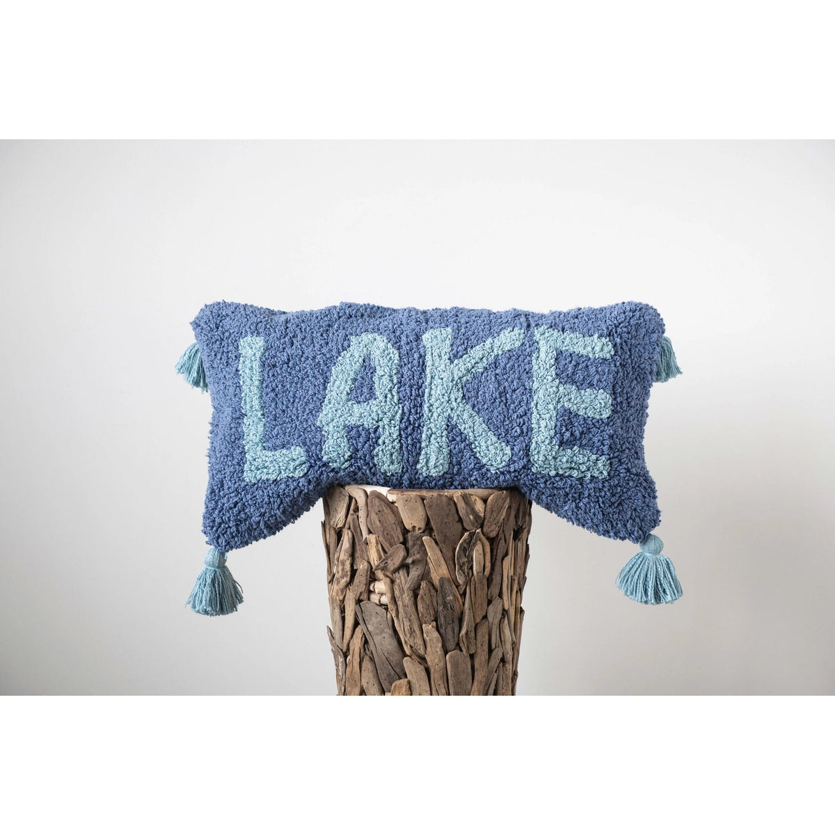 CCO - Creative Co-op Creative Co-op Lake Lumbar Pillow - Little Miss Muffin Children & Home