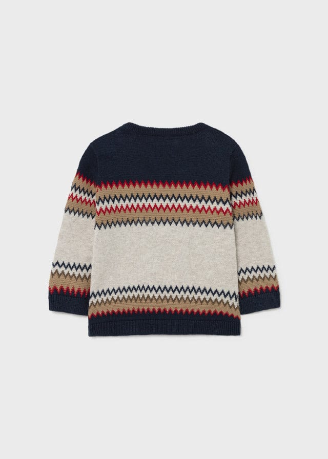 Mayoral Mayoral Ecofriends Jaquard Sweater for Baby Boy - Little Miss Muffin Children & Home