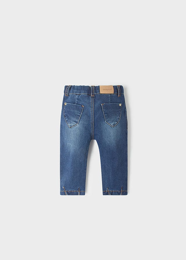 Mayoral Mayoral Embroidered Jeans - Little Miss Muffin Children & Home
