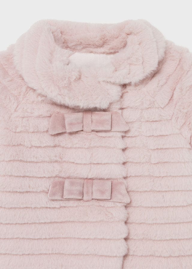 Mayoral Mayoral Fur Coat for Newborn Girl - Little Miss Muffin Children & Home