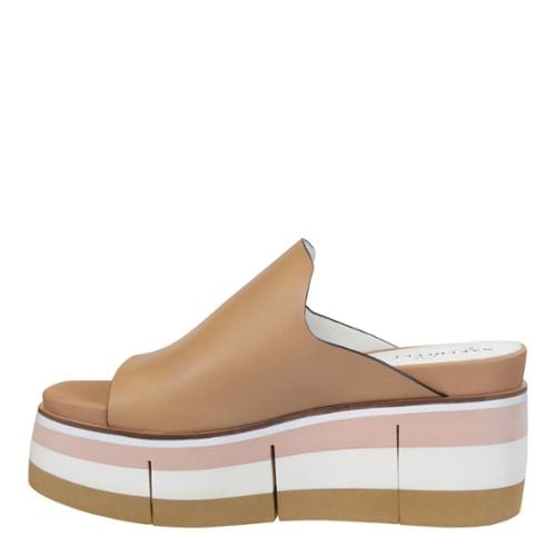 Consolidated /Nicole Shoe Naked Feet Flow Slide Sandal in Ecru - Little Miss Muffin Children & Home