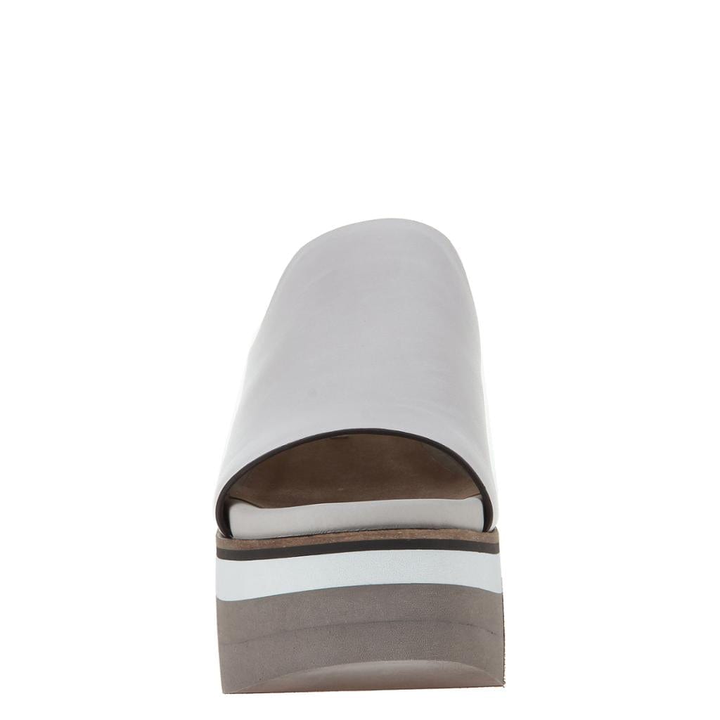 Naked Feet Naked Feet Flow Slide Sandal in Mist Leather - Little Miss Muffin Children & Home