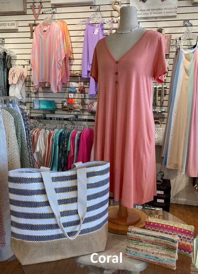 Tres Bien - Tres Bien Aline Dress with Pockets - Little Miss Muffin Children & Home