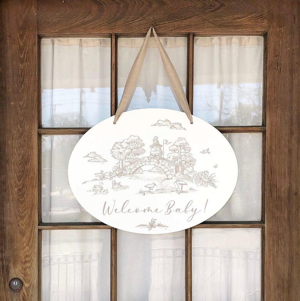 Maison NOLA Maison Nola Storyland Toile Newborn Door Hangers - Little Miss Muffin Children & Home