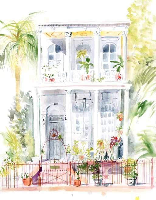 Lyla Clayre Studio Lyla Clayre Studio Esplanade Avenue Art Print - Little Miss Muffin Children & Home