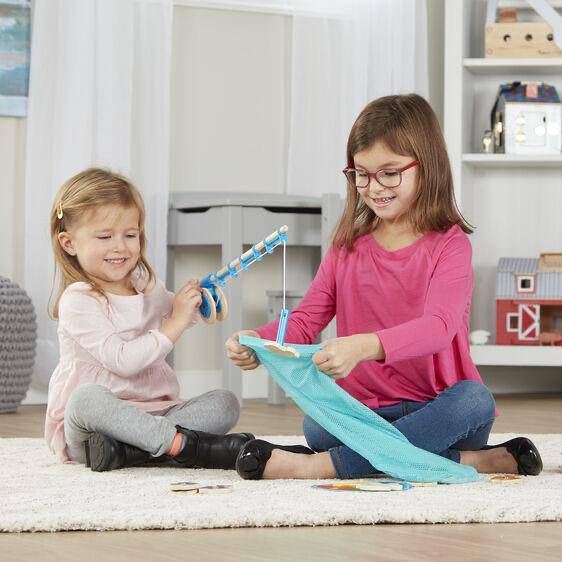Melissa & Doug - Melissa & Doug Catch & Count Magnetic Fishing Rod Set - Little Miss Muffin Children & Home
