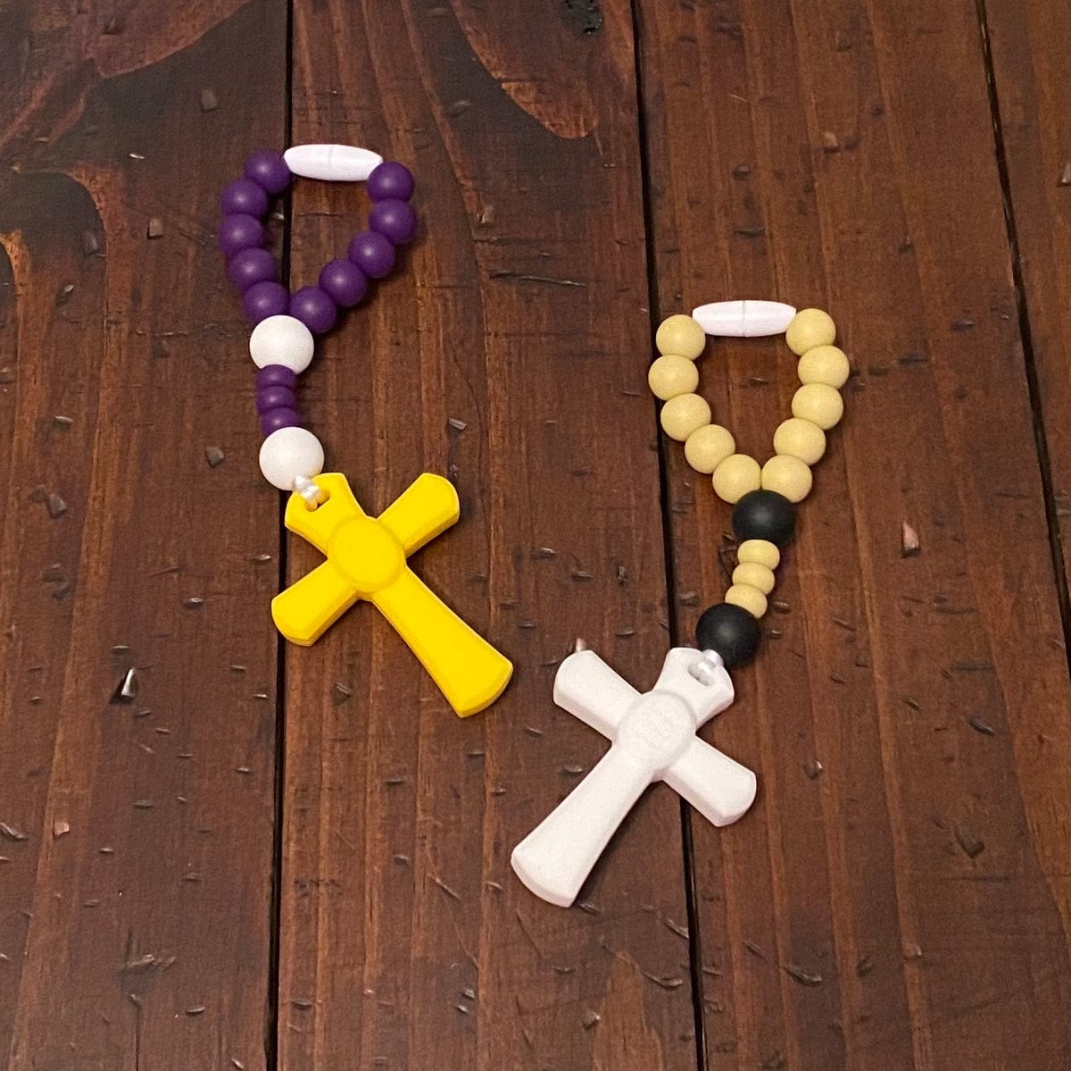 The Little Flower Gift Shop The Little Flower Gift Shop Beads Of Grace Decade Teething Rosary - Little Miss Muffin Children & Home