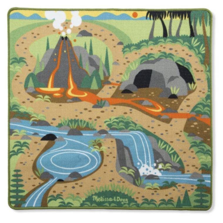 Melissa & Doug - Melissa & Doug Prehistoric Playground Dinosaur Rug - Little Miss Muffin Children & Home