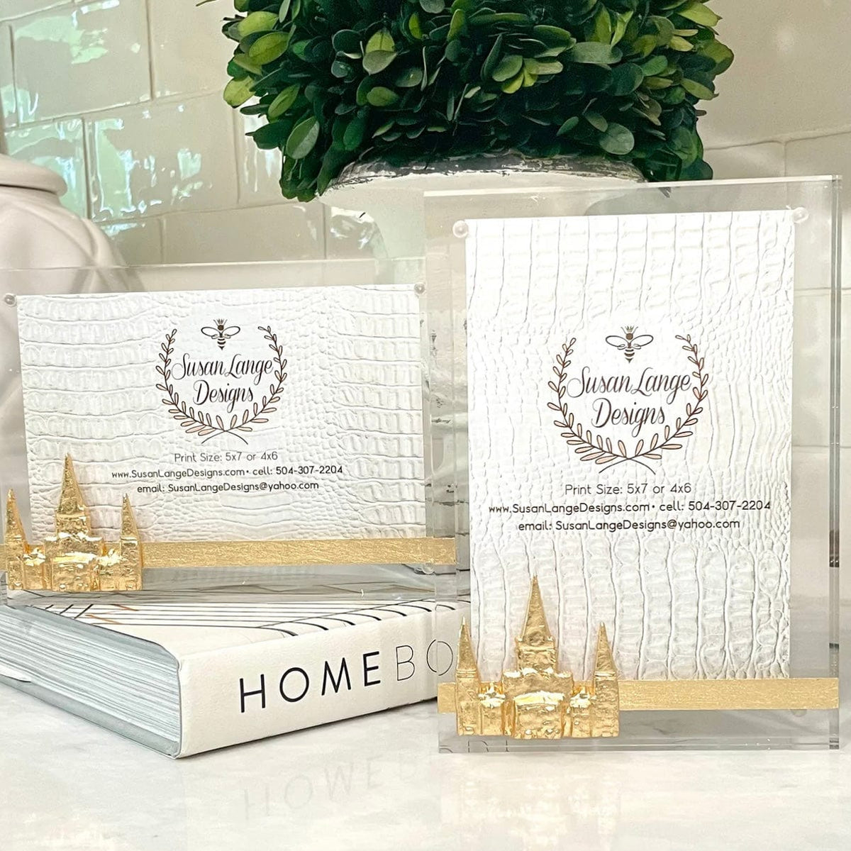 SLG - Susan Lange Designs Susan Lange Designs Acrylic Cathedral Horizontal - Little Miss Muffin Children & Home