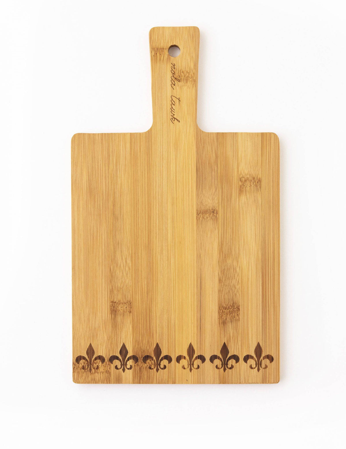 Nola Tawk - Nola Tawk Fleur de Lis Bamboo Cutting Board - Little Miss Muffin Children & Home