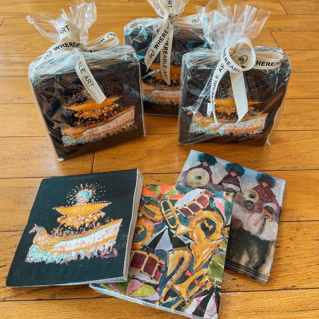 Whereable Art Whereable Art Cocktail Napkin Bundles - Little Miss Muffin Children & Home