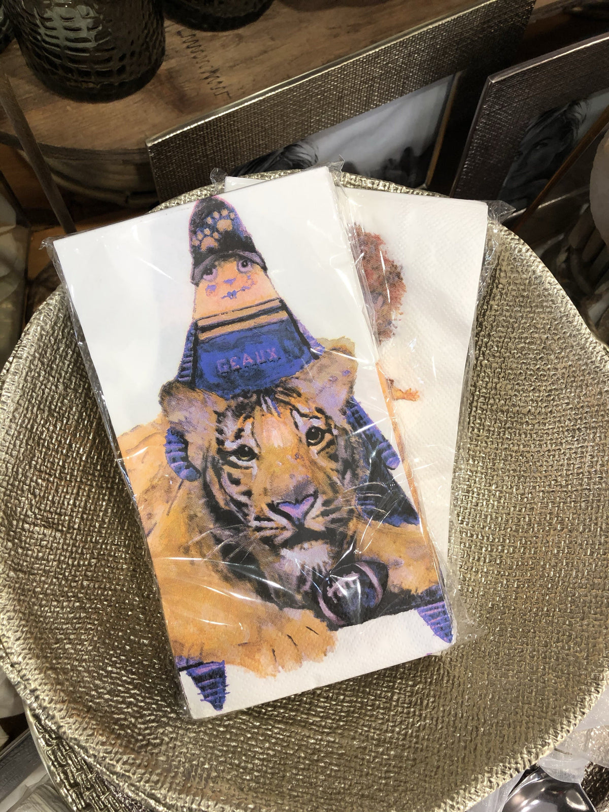 Whereable Art - Whereable Art Geaux Juju Dinner Napkins - Little Miss Muffin Children & Home