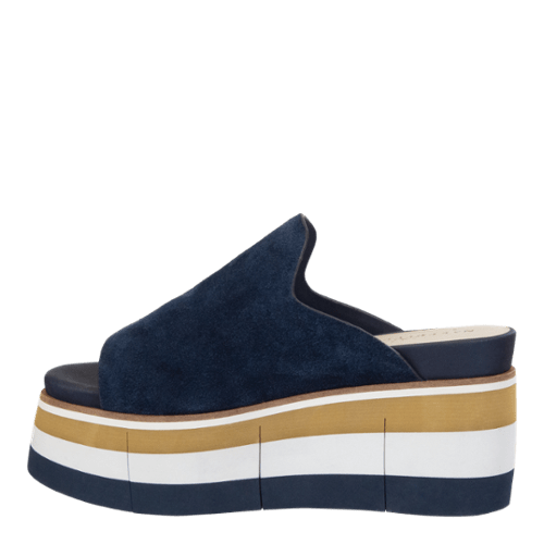 Naked Feet Naked Feet Flow Platfom Sandal in Navy - Little Miss Muffin Children & Home