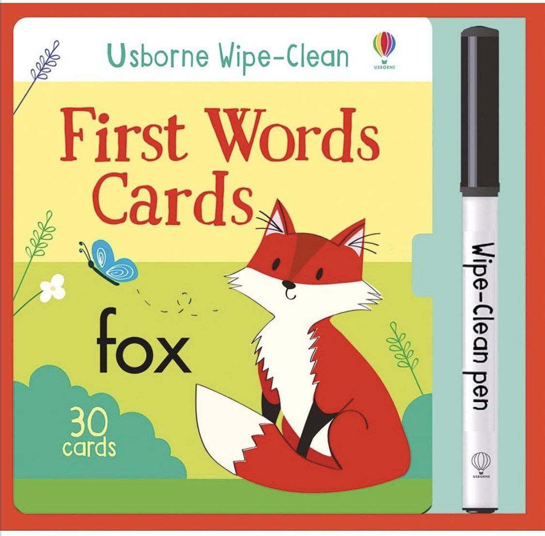 Usborne - Usborne Wipe Clean First Words Cards - Little Miss Muffin Children & Home