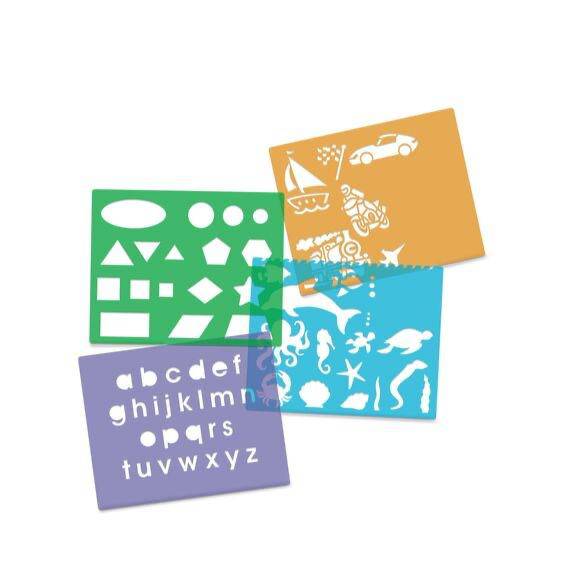 Melissa & Doug - Melissa & Doug Created by Me! Stencil Art Activity Kit - Little Miss Muffin Children & Home