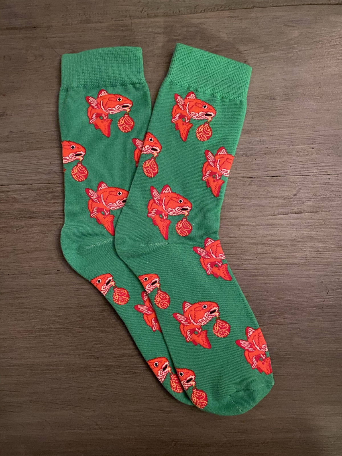 Whereable Art - Reid the Redfish Socks - Little Miss Muffin Children & Home