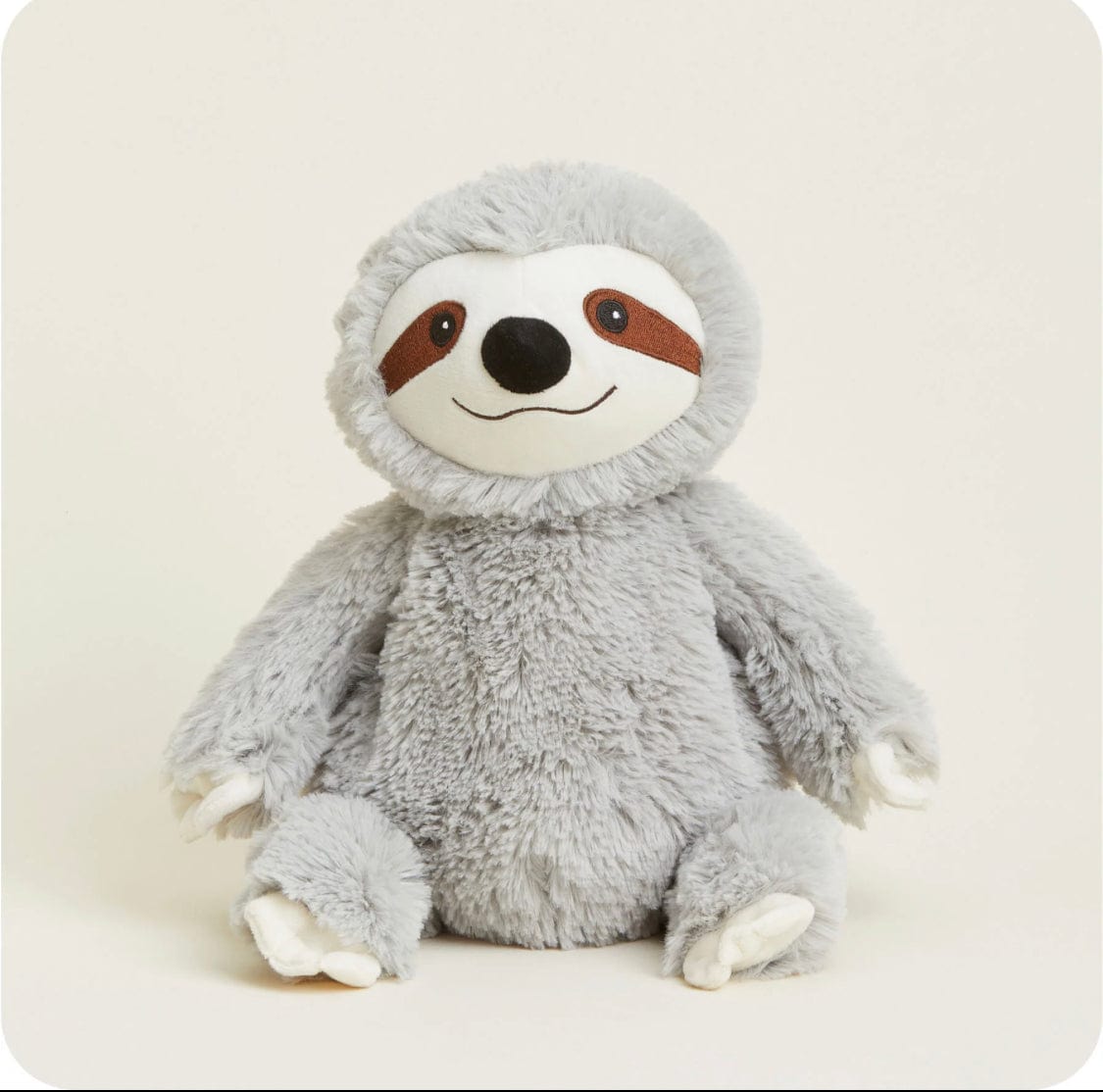 ITX - Intelex Usa / Warmies Warmies 13” Gray Sloth Plush Toy - Little Miss Muffin Children & Home