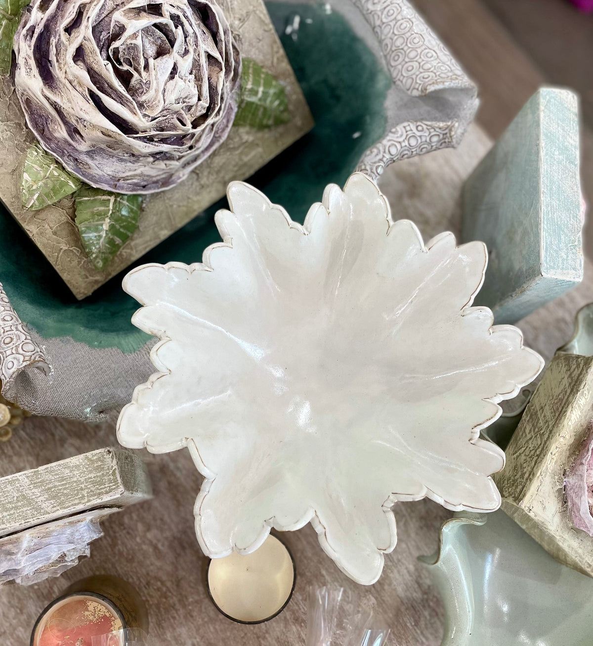 Potsalot Pottery Potsalot Pottery Small Freeform Bowls - Little Miss Muffin Children & Home