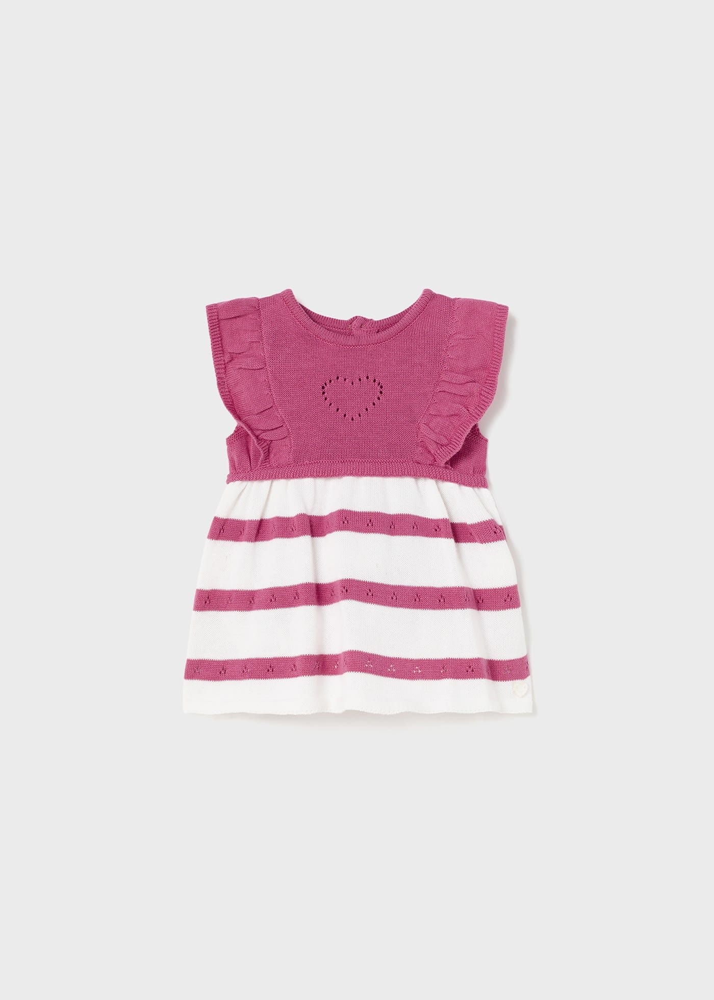 Mayoral Rose Striped Knit Dress