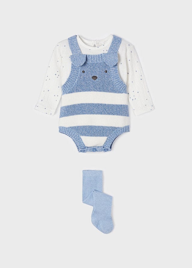 MAY - Mayoral Usa Inc Mayoral Usa Inc Knitted Dungaree set - Little Miss Muffin Children & Home