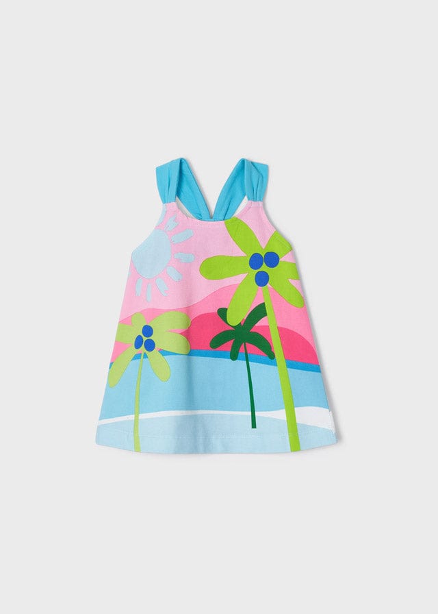 Mayoral Mayoral Knit Printed Dress - Little Miss Muffin Children & Home