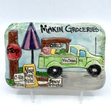 Clay Creations Clay Creations Makin Groceries Truck Ceramic Art - Little Miss Muffin Children & Home