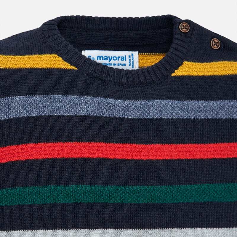 Mayoral Usa Inc Mayoral Striped Sweater - Little Miss Muffin Children & Home
