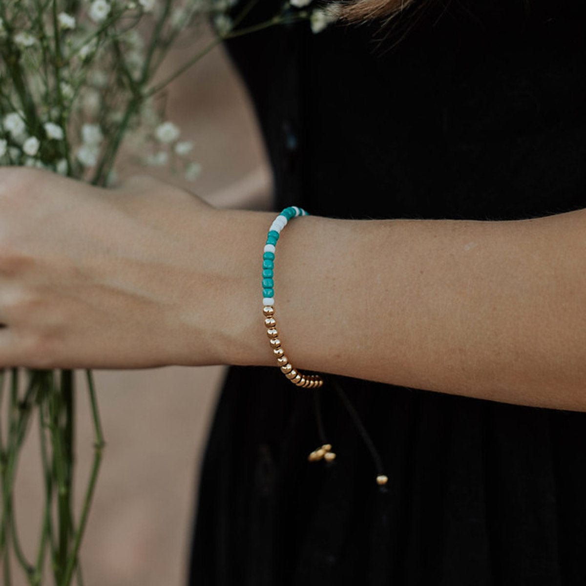 My Saint My Hero My Saint My Hero Beloved Morse Code Bracelet - Little Miss Muffin Children & Home