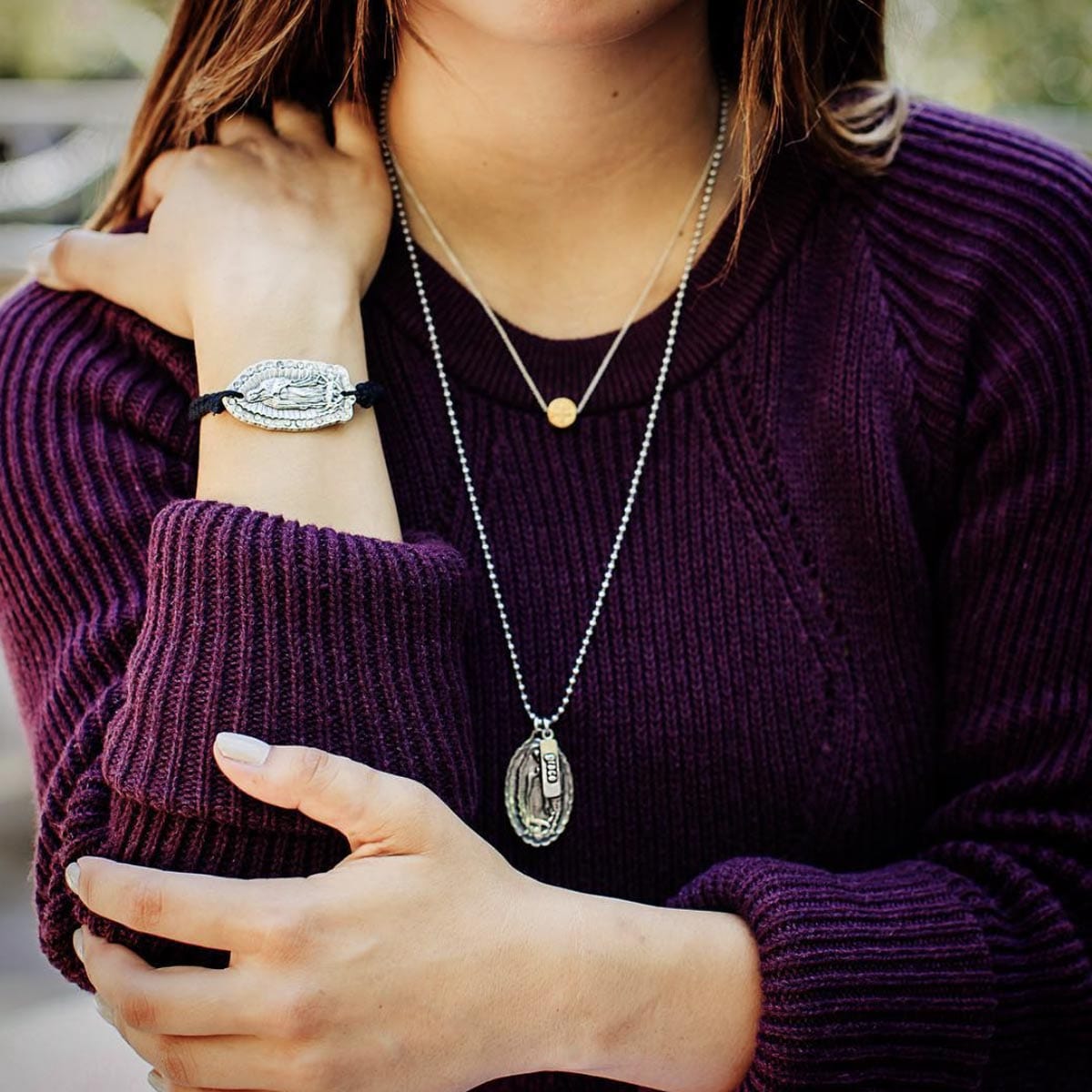 My Saint My Hero My Saint My Hero Motherly Love Bracelet Black - Little Miss Muffin Children & Home