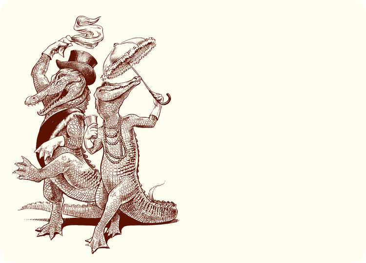 Alexa Pulitzer Alexa Pulitzer Second Line Gators Notes (10 Pack) - Little Miss Muffin Children & Home