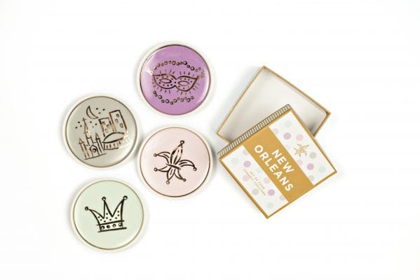 Second Line Ventures The Parish Line New Orleans Coaster Set - Little Miss Muffin Children & Home