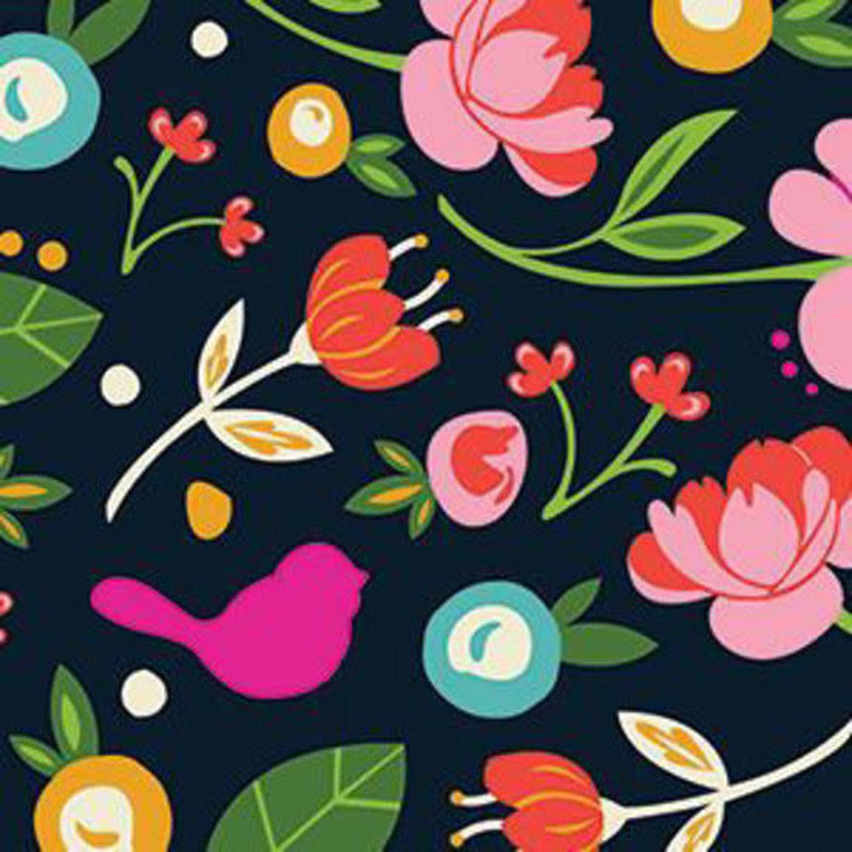 NOR - Nora Fleming Nora Fleming Pink Birdies Guest Towel - Little Miss Muffin Children & Home