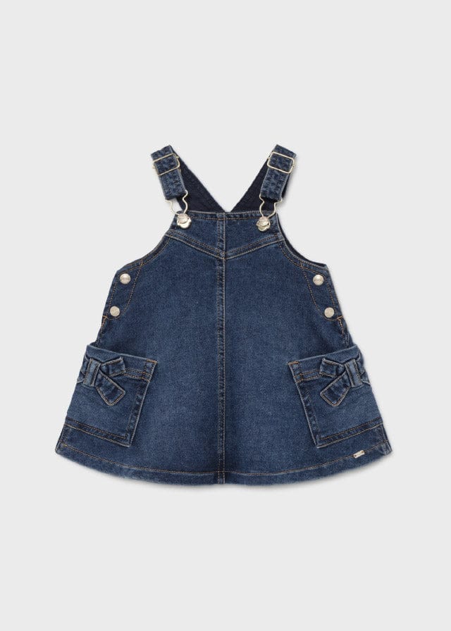 Mayoral Mayoral Denim Overall Skirt for Baby Girl - Little Miss Muffin Children & Home