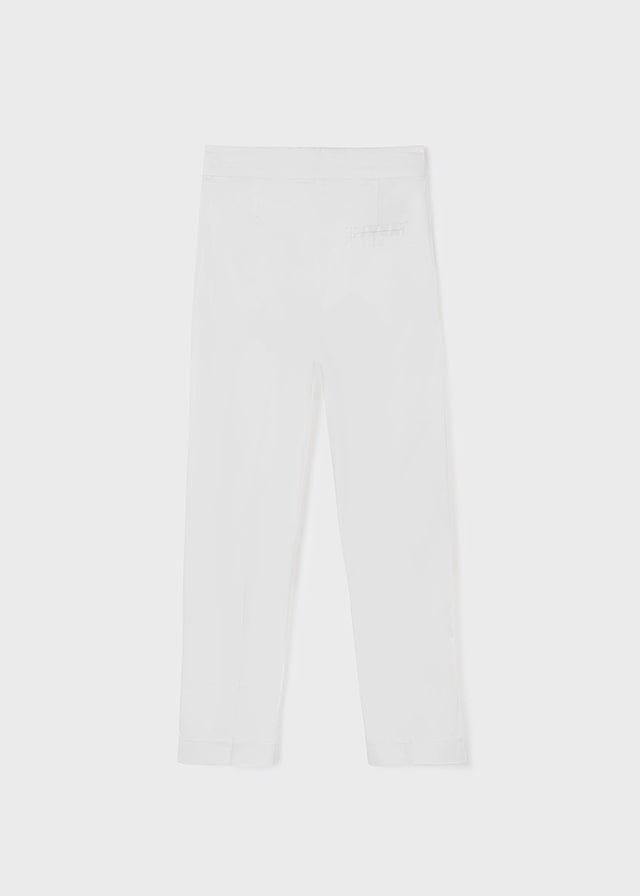 Mayoral Mayoral Cropped Satin Pants 6.567 - Little Miss Muffin Children & Home